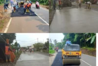 Dinas PUPR Lebak Kebut Pembangunan Jalan Menjelang Lebaran Idul Fitri 1444 H, (Rabu, 12/4/2023)