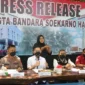 Keterangan foto : Polresta Bandara Soekarno Hatta (Soetta) berhasil menggagalkan usaha penyelundupan 67,8 Kg sisik trenggiling di Area Terminal Kargo Bandara Soekarno Hatta, Kelurahan Benda, KecamTan Benda, Kota Tangerang, Selasa (12/4/2023)