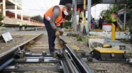 PT KAI Daop 1 Jakarta telah melakukan persiapan di berbagai aspek baik dari sisi sarana, prasarana dan SDM, Rabu (13/4/2023)