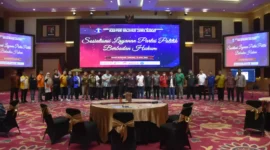 Kementerian Hukum Dan HAM Jawa Barat Sosialisasikan Partai Politik Berbadan Hukum Di Wilayah, (Kamis, 13/4/2023) 