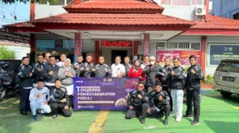 Bapas Cirebon ikuti touring Pemasyarakatan Peduli ke-59 2023 untuk memperingati Hari Bhakti Pemasyarakatan, (Jumat, 14/4/2023) 