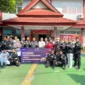 Bapas Cirebon ikuti touring Pemasyarakatan Peduli ke-59 2023 untuk memperingati Hari Bhakti Pemasyarakatan, (Jumat, 14/4/2023) 