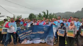 Keterangan foto : Peringatan Hari Bakti Pemasyarakatan ke-59 Tahun 2023 dengan tema “Transformasi Pemasyarakatan Semakin PASTI dan BerAKHLAK, Indonesia Maju, Jumat (14/4/2023)