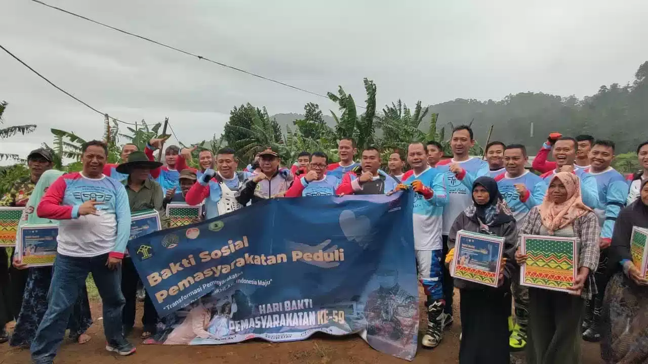 Hari Bakti Permasyarakatan ke 59, Lapas Gunung Sindur Touring Peduli Permasyarakatan I Teras Media