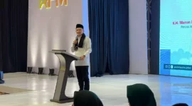 Keterangan Poto: Maman Imanulhaq hadir di acara Fatayat NU Jawa Barat.