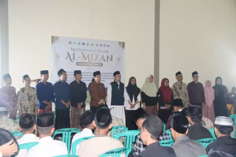 Musyawarah Besar atau Mubes Pondok Pesantren Al-Mizan Jatiwangi Majalengka yang digelar kemarin, Minggu (16/4 2023).