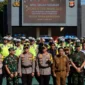 Pasukan operasi Ketupat maung 2023 Polda Banten Gelar Apel khusus Pengamanan Mudik Lebaran 1444 H, (Senin, 17/4/2023) 