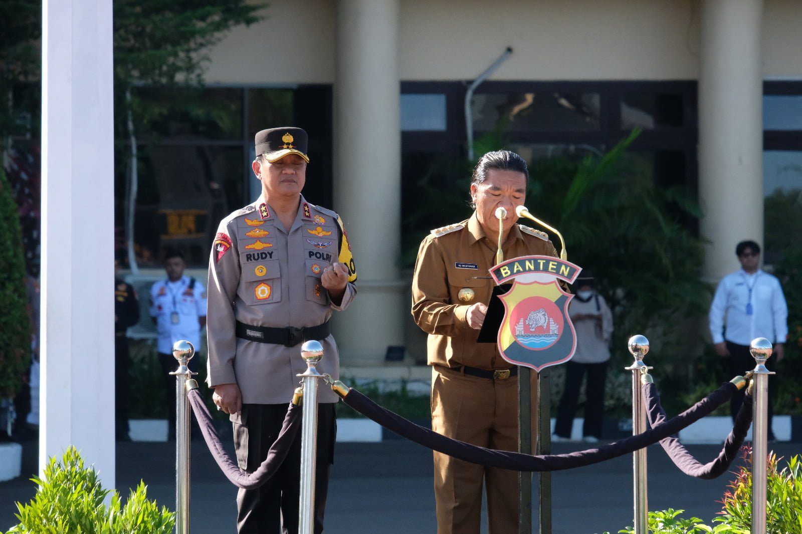 Siaga Mudik, Polda Banten Gelar Apel Operasi Ketupat Maung 2023 I Teras Media