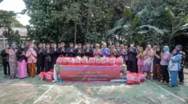 Lapas khusus Gunung sindur gelar baksos Idul Fitri 1444 H, program Kemenkumham berbagi 1000 Ketupat Lebaran, (Kamis, 20/4/2023) 