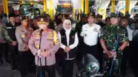 Kapolri dan Panglima TNI Pantau Terminal Purabaya Jawa Timur I Teras Media