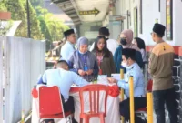 Rutan Kelas I Bandung Memberikan Khusus Besukan Hari Raya Idul Fitri Bagi Keluarga Warga Binaan Pemasyarakatan Dan Menerapkan Layanan 5S, (Minggu, 23/4/2023)