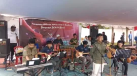 Rutan Bandung Memainkan Musik Tradisional Bagi Para Pengunjung Warga Binaan Pemasyarakatan, (Senin, 24/4/2023)
