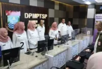 Foto: Bupati Tangerang Ahmed Zaki Iskandar sidak ke Setiap Kantor Pemerintahan Pasca Libur Lebaran idul Fitri 1444 H, Rabu (26/4).