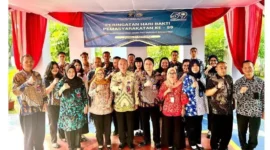 Keterangan foto : Apel Hari Bhakti Permasyarakatan di Bapas Subang, Kamis (27/4/2023)