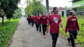 Olahraga Pagi pegawai Bapas subang pasca Idul Fitri 1444 H, (Jumat, 28/4/2023) 