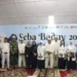 Kapolres Lebak Polda Banten AKBP Wiwin Setiawan, SIK, MH didampingi Ibu Ketua Bhayangkari Cabang Lebak Ny. Wiwin Setiawan menghadiri Rangkaian Acara Seba Baduy 2023 di Pendopo Kabupaten Lebak, Sabtu,(29/4/2023)