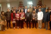 Ketua DPD RI AA LaNyalla Mahmud Mattalitti ketika menyampaikan pesan-pesannya kepada warga Indonesia yang berdiaspora di Sydney, Australia, (Sabtu, 29/4/2023)
