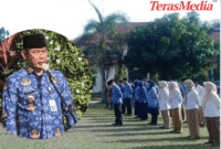 Keterangan Foto: Apel Terakhir Menjelang Libur Idul Fitri 1444 Hijriyah, Senin, (17/4)./Doc.Ardi