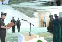 Keterangan foto : Kajati Jawa Barat, Ade Tajudin, Senin (3/4/2023)
