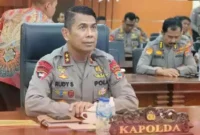 Keterangan foto : Komjen Pol Rudy Sufahriadi, Rabu (5/4/2023)