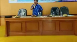 Keterangan foto : Anggota DPRD Banten dari Partai Demokrat, Yoyon Sujana, Senin (11/4/2023)