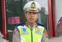 Keterangan foto : Kepala Satuan Lalu Lintas (Kasat Lantas) Polresta Tangerang Kompol Fikri Ardiansyah, Selasa (12/4/2023)