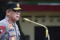 Keterangan foto : Kapolda Lampung Irjen Pol Helmy Santika, Jumat (14/4/2023)
