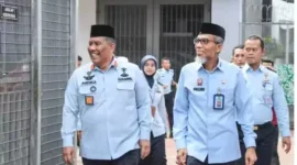 Keterangan foto : Kepala Kantor Wilayah (Kanwil) Kemenkumham Jawa Barat, R Andika Prasetya, Rabu (19/4/2023)