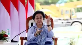 Keterangan foto : Megawati Sorkarnoputri, Jumat (21/4/2023)