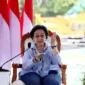 Keterangan foto : Megawati Sorkarnoputri, Jumat (21/4/2023)