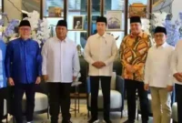 Keterangan foto : Presiden Joko Widodo bersama para Menteri Kabinetnya, Kamis (27/4/2023)