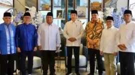 Keterangan foto : Presiden Joko Widodo bersama para Menteri Kabinetnya, Kamis (27/4/2023)