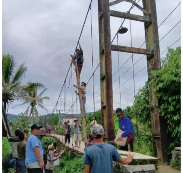 Warga Cibengkung Dan Muhara Rindukan Jembatan Permanen I Teras Media