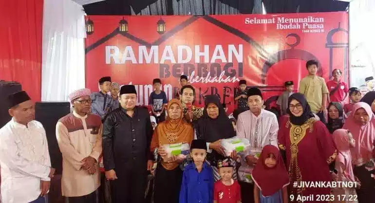 Seru nya Acara Santunan Di Kediaman Ella Rosilawati Bacaleg Kabupaten Tangerang Dapil 3 I Teras Media