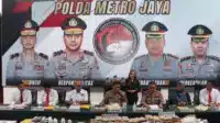 Polda Metro Jaya Ungkap Obat-obatan Terlarang I Teras Media