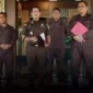 Keterangan Foto: konferensi pers di gedung Kejati Banten.Kamis, (13/4)