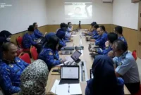 Kepala Kantor wilayah Kementrian Hukum dan HAM Harmonisasikan 3 Raperda Bersama Pemerintah Provinsi Jawa Barat, (Senin, 17/4/2023)