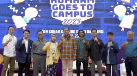 Kemenkumham Jabar melalui Kepala Kantor Wilayah R. Andika Dwi Prasetya dan seluruh Pimpinan Tinggi Pratama berkontribusi positif terhadap tersebarluasnya atau tersampaikannya informasi seluas-luasnya mengenai KUHP yang baru kepada masyarakat (Rabu, 05/04/2023).