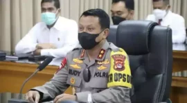Keterangan foto : Irjen Pol Dr Rudy Adi Nugroho, Kamis (13/4/2023)
