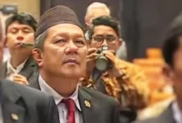 Keterangan foto : Anggota Komisi II DPR RI asal Daerah Pemilihan Provinsi Kalimantan Selatan II Difriadi menanggapi pidato Menteri Keuangan (Menkeu) RI, Sri Mulyani, Jumat (19/5/2023)