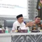 Keterangan Foto: Rapat Koordinasi Pimpinan Daerah (Forkopimda) terkait pelaksanaan Pilkades serentak di Aula Pendopo Bupati Tangerang, Jumat (19/5/23).