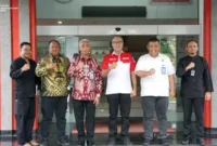Kepala Kantor Wilayah Hukum Dan HAM R. Andika Dwi Prasetya Sambut Baik Kunjungan Kerja Kepala Biro Keuangan Kementerian Hukum Dan HAM RI, (Kamis, 4/5/2023)