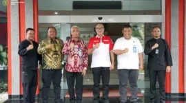 Kepala Kantor Wilayah Hukum Dan HAM R. Andika Dwi Prasetya Sambut Baik Kunjungan Kerja Kepala Biro Keuangan Kementerian Hukum Dan HAM RI, (Kamis, 4/5/2023) 