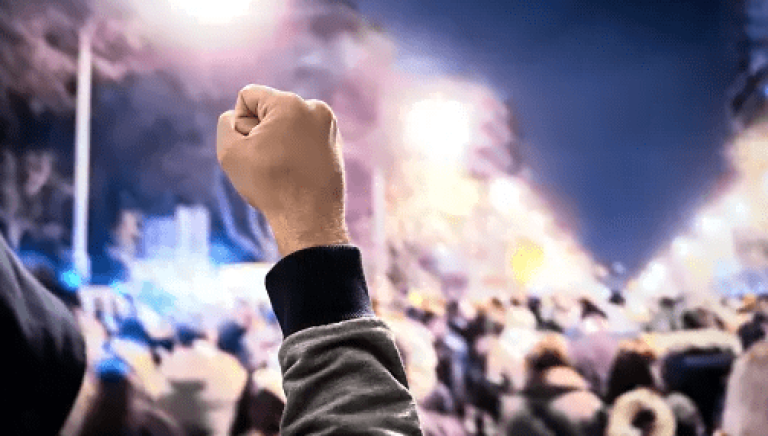 Akibat Terjadinya Konflik Sosial ilustrasi:Akibat Terjadinya Konflik Sosial