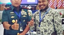 Keterangan foto : Ketua PB HMI Bidang Maritim periode 2016-2018, Mahyudin Rumata, Senin (29/5/2023)