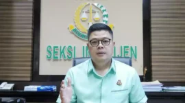 Keterangan foto : Kepala Seksi Intelinjen Kejari Kabupaten Bandung, Mumuh Ardiansyah, Rabu (3/5/2023)