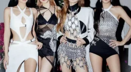 Musisi Asal Korea Selatan Blackpink Setelah Konser Musik di Jakarta, (Senin, 1/5/2023) 