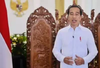 Presiden Joko Widodo mengucapkan Selamat Hari Buruh Internasional 2023,(Selasa,2/5/2023) 