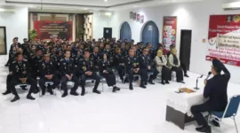 Kalapas Cirebon Kementerian Hukum Dan HAM Jawa Barat Berika Motivasi Pasca Upacara Hari Bakti Pemasyarakatan Ke 59,(Selasa, 2/5/2023) 