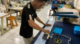 Lapas Cirebon memberikan pembinaan kepada warga binaan untuk melatih keterampilan dan bakat yang tentunya bisa dikembangkan, (Rabu, 3/5/2023) 